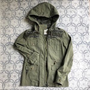 Altar’d State Army Green Canvas Jacket XS